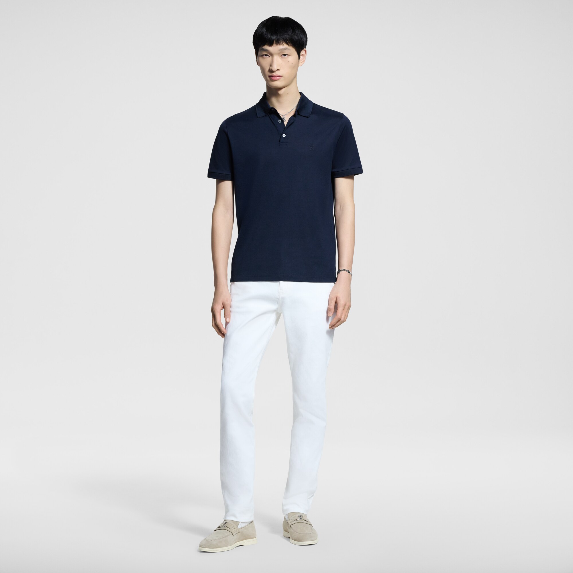 LOUIS VUITTON ホワイト スリムフィットパンツ White Pants for Men | LOUIS VUITTON ®